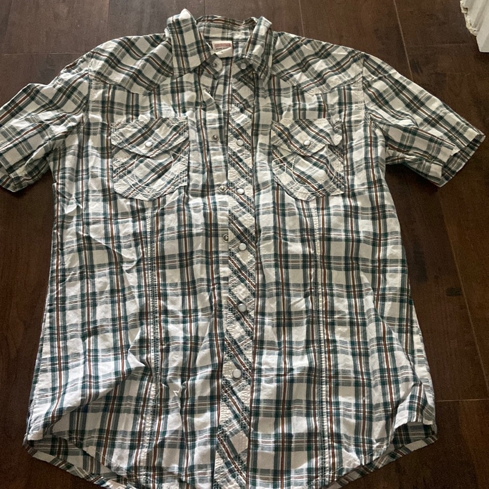 Men’s True Religion Button-down short sleeve